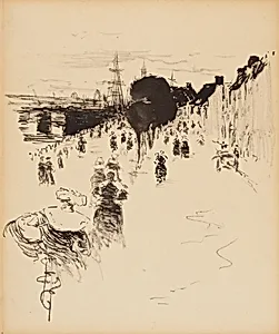 Concarneau Terrace / Brittany Street Scene