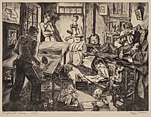 Congenial Scene