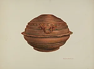 Copper Baptismal Font