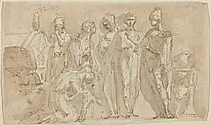 Coriolanus before the Women of Rome