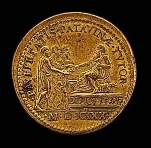 Cornaro Distributing Alms [reverse]