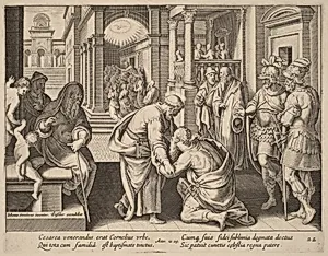 Cornelius Worshipping Saint Peter