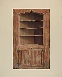 Corner cupboard