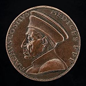 Cosimo de' Medici, 1389-1464, Pater Patriae [obverse]