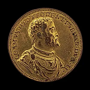 Cosimo I de' Medici, 1519-1574, Duke of Florence 1537 [obverse]