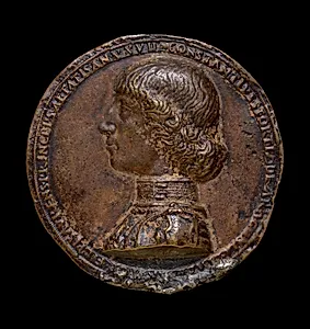 Costanzo Sforza, 1447-1483, Lord of Pesaro 1473 [obverse]