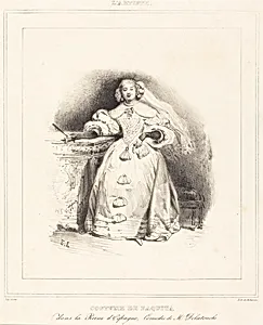 Costume de Paquita dans la Reine d'Espagne