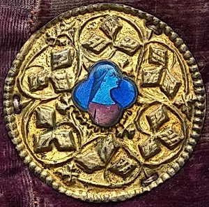 Costume Ornament with Profile Portrait