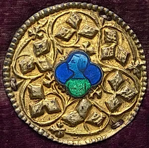 Costume Ornament with Profile Portrait