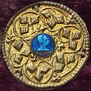 Costume Ornament with Profile Portrait