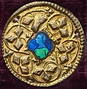 Costume Ornament with Profile Portrait
