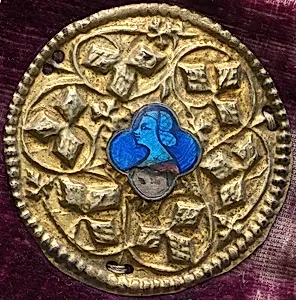 Costume Ornament with Profile Portrait