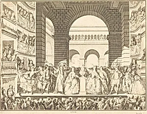 Couronnement de Voltaire (The Crowning of Voltaire)