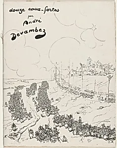 Cover for Douze eaux-fortes [La Guerre 1914-18] (Twelve Etchings [World War I])