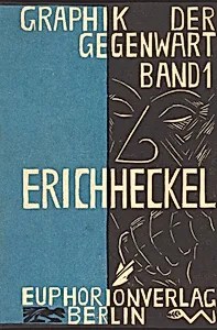 Cover for Graphik der Gegenwart. Band I. Erich Heckel (Graphics of Today. Volume I. Erich Heckel)