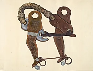 Cowboy's Hackamore Bit