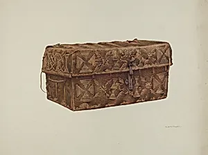 Cowhide Trunk