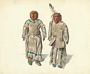 Cree Indian Dolls