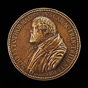 Cristoforo Madruzzo, 1512-1587, Cardinal, Prince Bishop of Trent 1539, of Brixen 1542 [obverse]