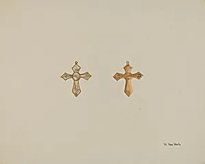 Cross-shaped Pin