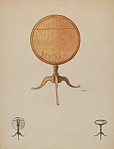 Crow's Nest Tilt Top Table