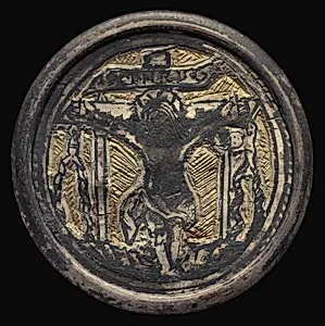 Crucifixion with Instruments of the Passion