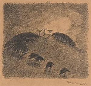 Crucifixion/Three Crosses on a Hill