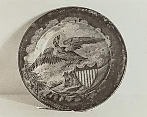 Cup Plate - "U.S. Arms"
