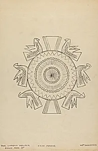 Cut Tin Candle Holder