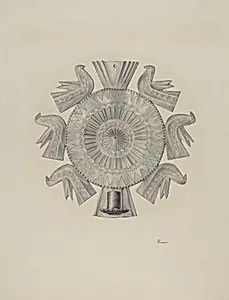 Cut Tin Candleholder