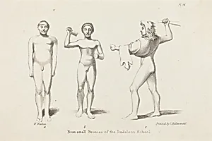 Daedalian Figures from Bronzes by W. Walton after John Flaxman