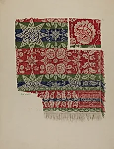 Damask Coverlet