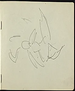 Dancers and Performers (Page from a Sketchbook) by Ernst Ludwig Kirchner