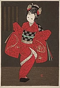 Dancing Figure (Kamuro)