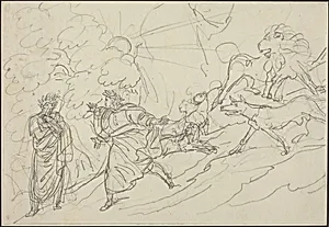 Dante Flees the Wild Beasts and Meets Virgil