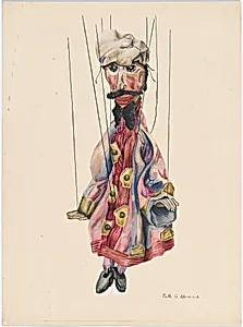 "David and Goliath" Marionette