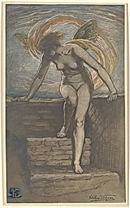 Dawn by Elihu Vedder