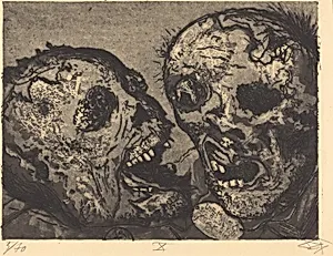 Dead Men before the Position near Tahure (Tote vor der Stellung bei Tahure)
