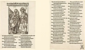 Death and the Lansquenet by Albrecht Dürer