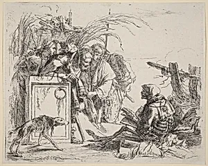Death Giving Audience by Giovanni Battista Tiepolo