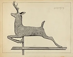 Deer Weather Vane