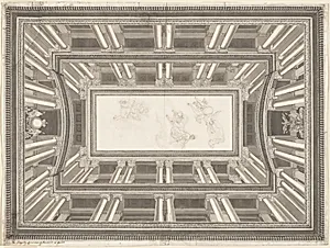 Design for a Trompe-l'oeil Ceiling Decoration