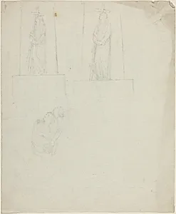 Designs for a Monument [recto and verso] by John Flaxman