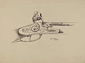 Detail of a Flint Lock