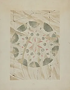 Detail of Stencilled Wall