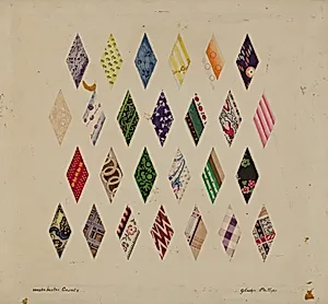 Details of Patchwork Quilt
