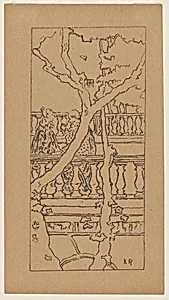 Deux femmes conversant (La Terrasse)