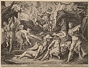 Diana Surprised by Actaeon