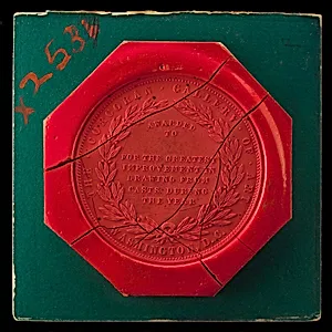 Die for Corcoran Gallery of Art Drawing Medal [reverse]