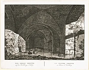 Die Grosse Grotte auf dem Heidelberger Schlosse (The Large Grotto at Heidelberg Castle)